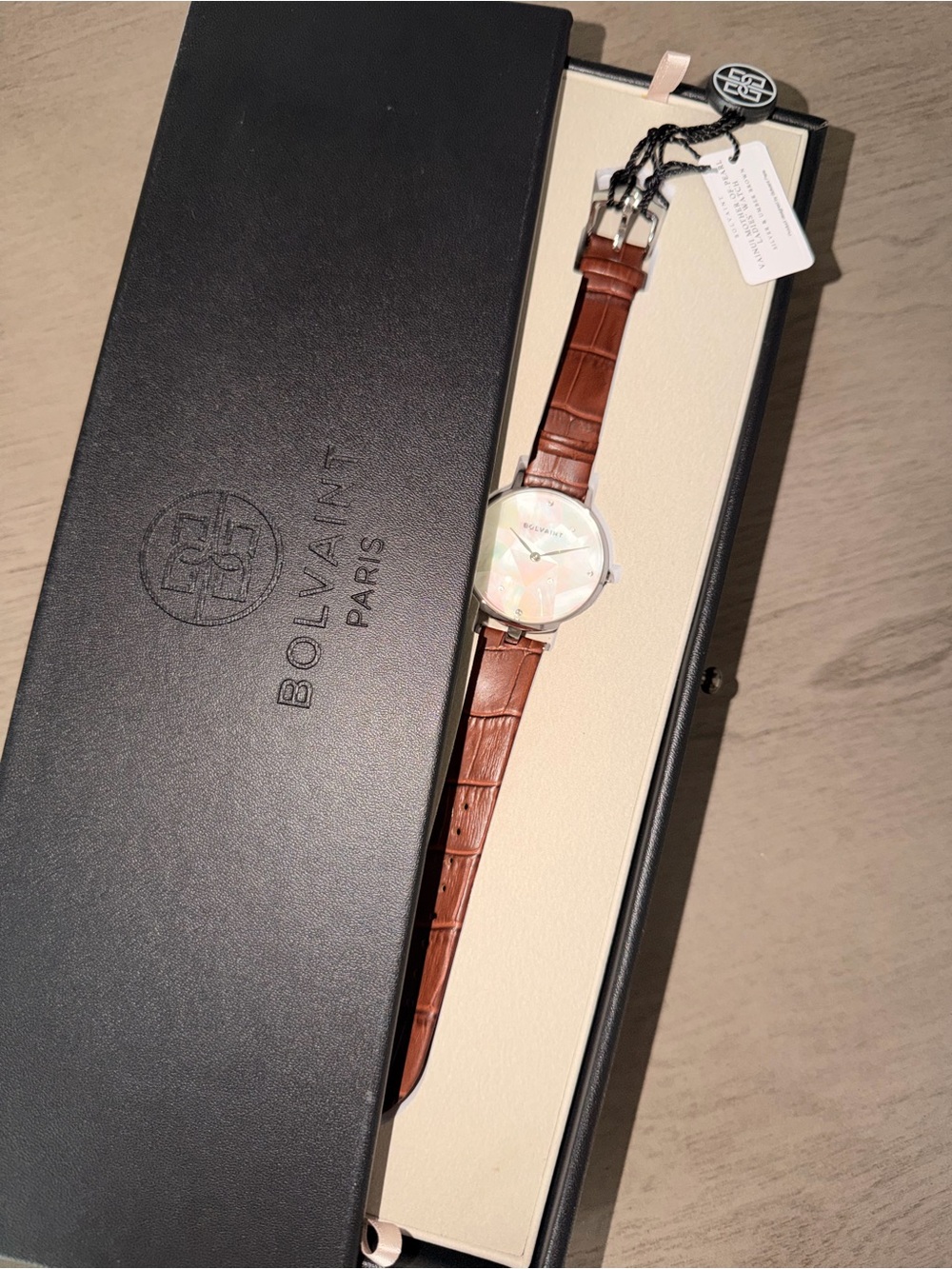 Bolvaint Women’s Mother Of Pearl Watch - NEW